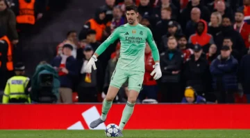 رد كورتوا الصادم.. كيف برر الحارس الكبير خسارة فريقه أمام ليفربول؟